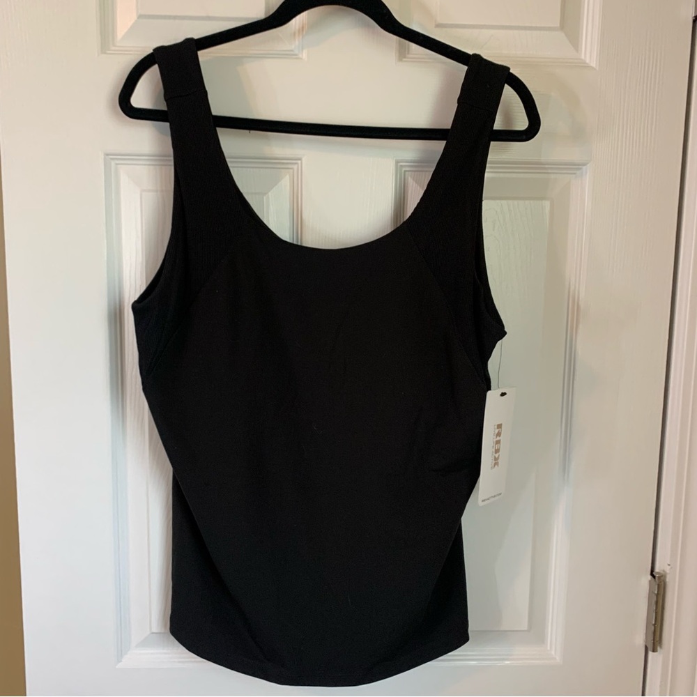 NWT RBX Black Workout Tank Top, size XL - Picture 7 of 8